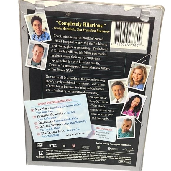 COPY - Scrubs - The Complete Seasons 1,2,3 DVD - Picture 5 of 7